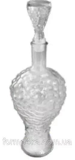 Бутылка графин со стеклянной пробкой Anello 0,75л
