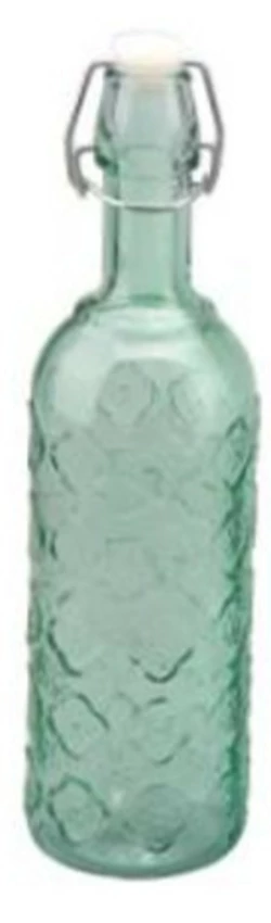 Бутылка  с бугельной пробкой 0,75л декорированная 3 цвета