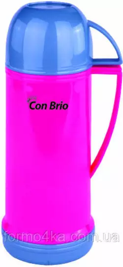 Вакуумный термос со стеклянной колбой Con Brio 450мл