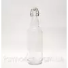 Бутылка litva с бугельной пробкой 1 литр прозрачная