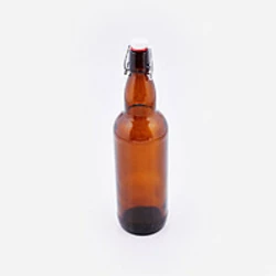 Бутылка litva с бугельной пробкой 1 литр коричневая
