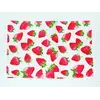 Кухонное вафельное полотенце "Клубника" 55х35см Кухонное вафельное полотенце "Клубника" 55х35см