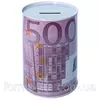 Копилка-банка жестяная "500 евро" 8х12см Копилка-банка жестяная "500 евро" 8х12см