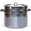 Бак эмалированный с крышкой, 20 л (коричневый) Бак эмалированный с крышкой, 20 л (коричневый)