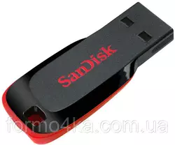 Flash Drive Sandisk USB Cruzer Blade 8 GB Black Red Flash Drive Sandisk USB Cruzer Blade 8 GB Black Red