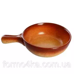 Кокотница для запекания с ручкой керамика "Ethno Organic" 21*14.5*5см Кокотница для запекания с ручкой керамика "Ethno Organic" 21*14.5*5см