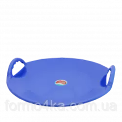 Санки - тарелка пластмассовая "Космо" Санки - тарелка пластмассовая "Космо"