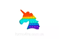 Игрушка Попит Popit Радужный Единорог Игрушка Попит Popit Радужный Единорог