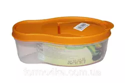Контейнер для сыпучих продуктов "Альто" 1,0л С281 ОРАНЖ Контейнер для сыпучих продуктов "Альто" 1,0л С281 ОРАНЖ