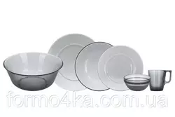 Сервиз LUMINARC DIRECTOIRE GRAPHITE, 31 пред Сервиз LUMINARC DIRECTOIRE GRAPHITE, 31 пред