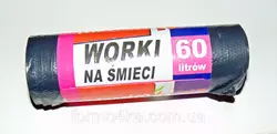 Пакеты для мусора 60л 10 штук Пакеты для мусора 60л 10 штук