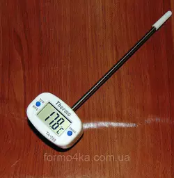 Термометр цифровой со щупом  поворотный