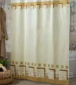 Штора для ванной комнаты MIRANDA Lykia беж Штора для ванной комнаты MIRANDA Lykia беж