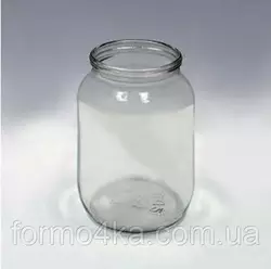 Банка стеклянная, 1 л (12 шт. в уп.) Банка стеклянная, 1 л (12 шт. в уп.)