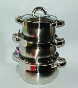 Набор кастрюль Edenberg EB-3716, 6 пр. Набор кастрюль Edenberg EB-3716, 6 пр.