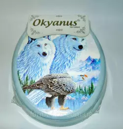 Сиденье для унитаза мягкое с 3D рисунком Сиденье для унитаза мягкое с 3D рисунком