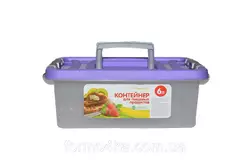 Контейнер для пищевых продуктов 6л С205П ФІОЛ Контейнер для пищевых продуктов 6л С205П ФІОЛ