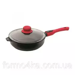 Сковорода Биол Титанал с крышкой и съемной ручкой 24 см. 2406ПС Сковорода Биол Титанал с крышкой и съемной ручкой 24 см. 2406ПС