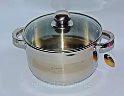 Кастрюля из нержавеющей стали 4л Edenberg eb3006 Кастрюля из нержавеющей стали 4л Edenberg eb3006