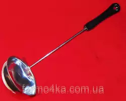 Половник черпак с пластмассовой ручкой Половник черпак с пластмассовой ручкой