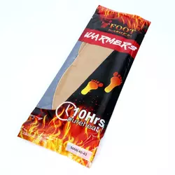 Термостельки самонагревающиеся химические одноразовые FOOT Warmers 43-45 Термостельки самонагревающиеся химические одноразовые FOOT Warmers 43-45