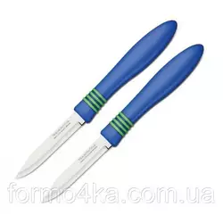 Набор ножей для овощей TRAMONTINA COR&COR, 76 мм, 2 шт. Набор ножей для овощей TRAMONTINA COR&COR, 76 мм, 2 шт.