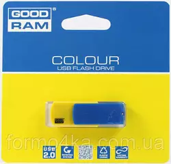 Flash Drive GOODRAM COLOUR 8 GB Ukraine, Blue/Yellow Flash Drive GOODRAM COLOUR 8 GB Ukraine, Blue/Yellow