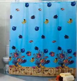 Штора для ванной комнаты MIRANDA Red sea Штора для ванной комнаты MIRANDA Red sea
