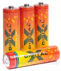 Батарейки X-DIGITAL Longlife R 6 1X4 шт Батарейки X-DIGITAL Longlife R 6 1X4 шт
