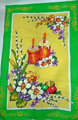 Полотенце пасхальное 50х70 "Куличи" Полотенце пасхальное 50х70 "Куличи"