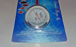 Термометр для пищи биметаллический 0-120