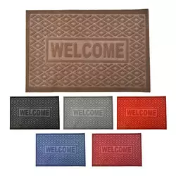 Коврик придверный "Welcome" 38*58 см Коврик придверный "Welcome" 38*58 см