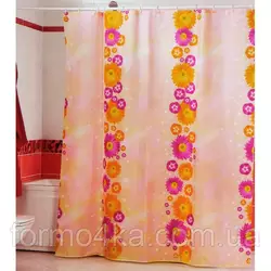 Штора для ванной комнаты MIRANDA flower path Штора для ванной комнаты MIRANDA flower path