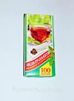 Фильтр пакеты для заваривания чая 100шт Фильтр пакеты для заваривания чая 100шт