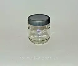 Банка стеклянная с пластиковой крышкой 200 мл Банка стеклянная с пластиковой крышкой 200 мл