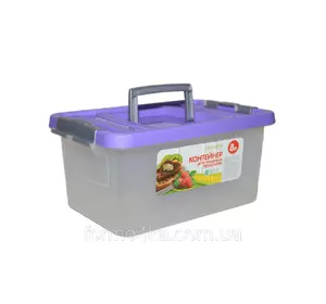 Контейнер для пищевых продуктов 8л С206П ФІОЛ Контейнер для пищевых продуктов 8л С206П ФІОЛ