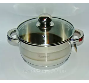 Кастрюля из нержавеющей стали 3л. Edenberg eb3005 Кастрюля из нержавеющей стали 3л. Edenberg eb3005