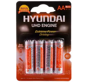 Батарейка Hyundai R6 4 PL 1x4 шт Батарейка Hyundai R6 4 PL 1x4 шт