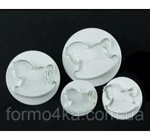 Плунжер Лощадки 4шт для мастики Плунжер Лощадки 4шт для мастики