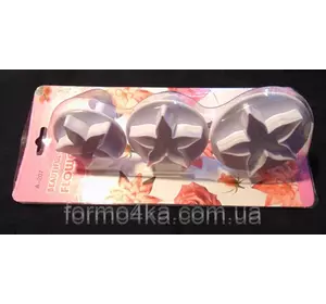 Плунжера для мастики цветок 3 шт Плунжера для мастики цветок 3 шт