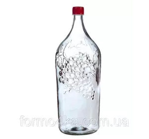 Бутылка  2л "Виноград" с пластиковой крышкой