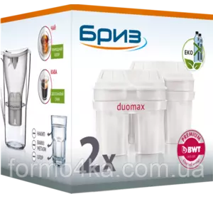 Картридж для фильтра-кувшина БРИЗ duomax (2 шт.) Картридж для фильтра-кувшина БРИЗ duomax (2 шт.)
