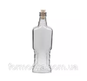 Бутылка с корковой пробкой Украинка 0.5л