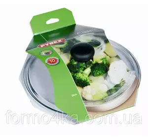 Крышка PYREX BOMBE 280 мм с кнопкой Крышка PYREX BOMBE 280 мм с кнопкой