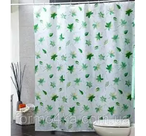 Штора для ванной комнаты MIRANDA Leafs Штора для ванной комнаты MIRANDA Leafs