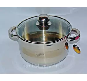 Кастрюля из нержавеющей стали 4л Edenberg eb3006 Кастрюля из нержавеющей стали 4л Edenberg eb3006