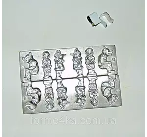Форма для леденцов "Маша и Медведь" Форма для леденцов "Маша и Медведь"