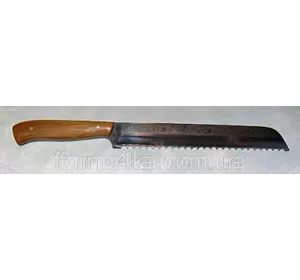 Нож "Спутник" Хлебный с пилочкой  310х30
