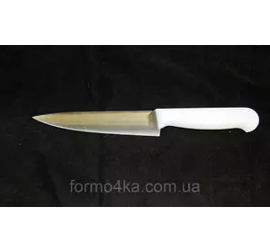 Кухонный нож с белой ручкой 6"