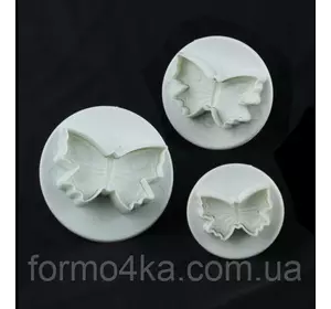 Плунжера для мастики бабочка 3 шт Плунжера для мастики бабочка 3 шт
